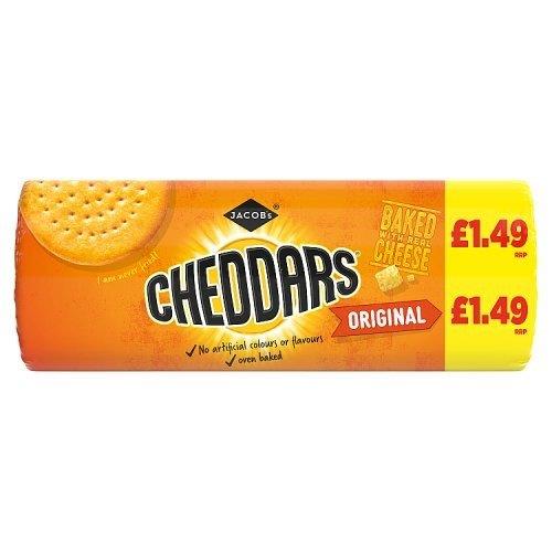 McVities Cheddars PM £1.49 150g