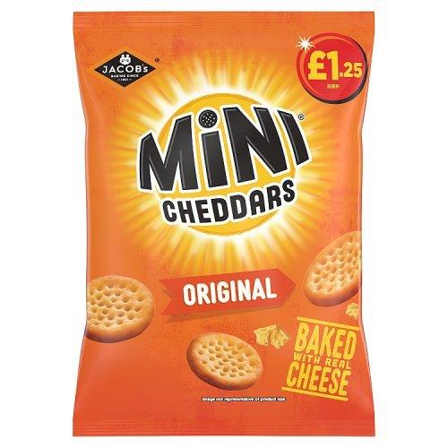 Jacobs Mini Cheddars Original PM £1.25 90g