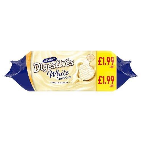 McVities White Chocolate Digestives PM £1.99 232g NEW