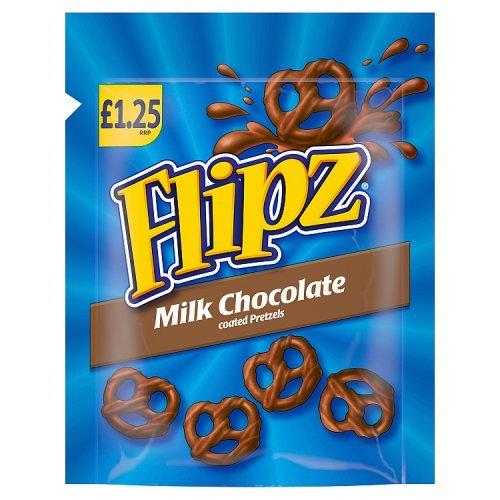 Flipz Milk Chocolate PM £1.25 80g