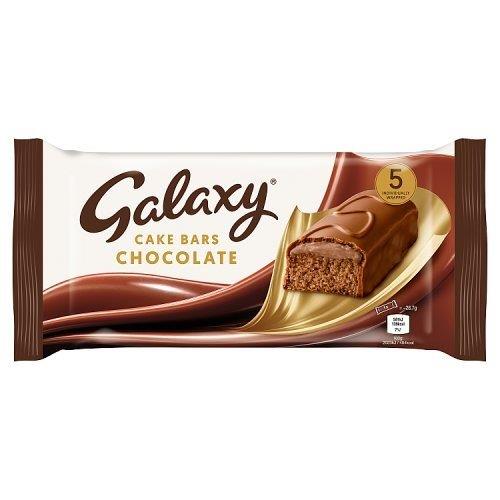 Galaxy Cake Bars 5pk NEW