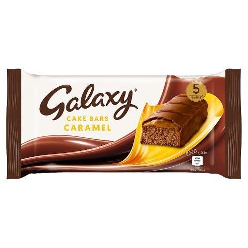 Galaxy Caramel Cake Bars 5pk NEW