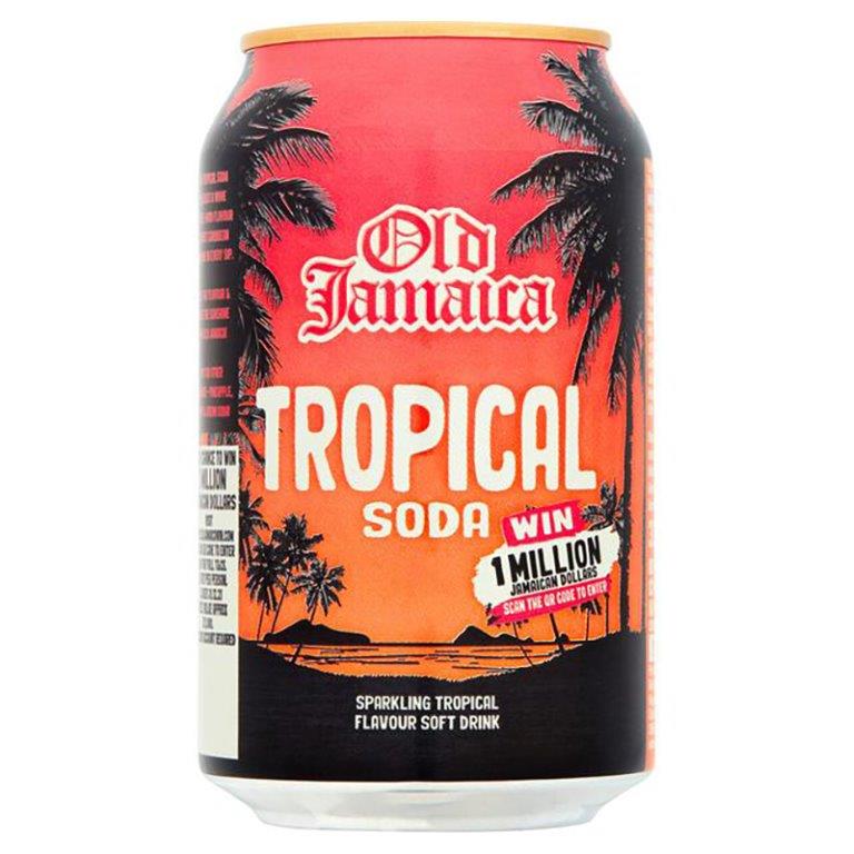 Old Jamaica Tropical Soda 330ml