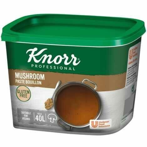 Knorr BouillonPaste Tub Mushroom 2x1kg