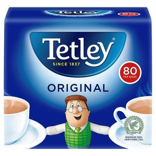 Tetley Tea Bags Original 80s 250g