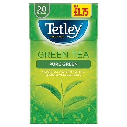 Tetley Green Tea Pure PMP 20s 40g
