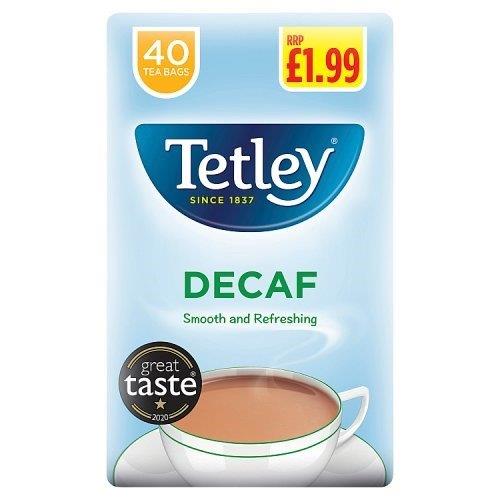 Tetley Decaf 40s PM £2.19 125g