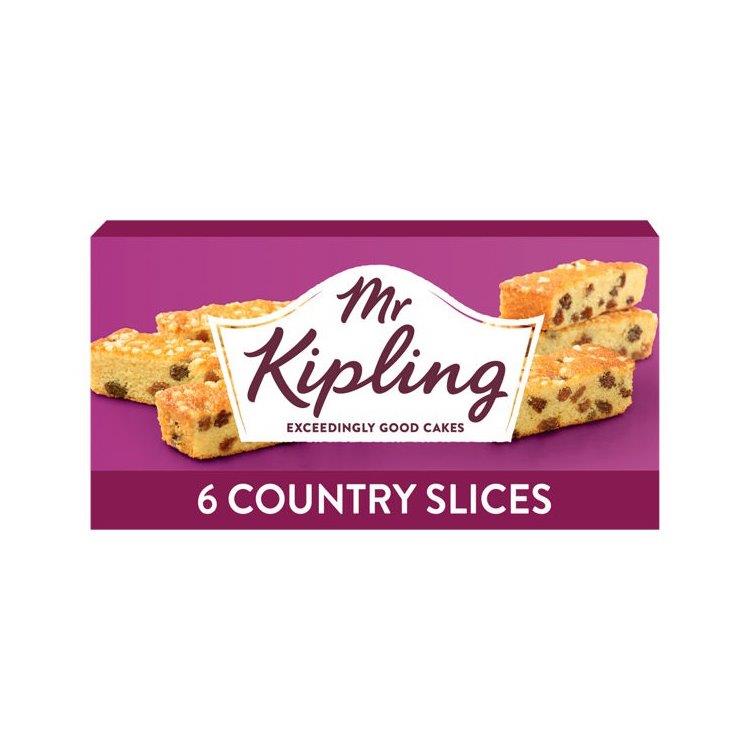 Mr Kipling Country Cake Slices 6s 156g