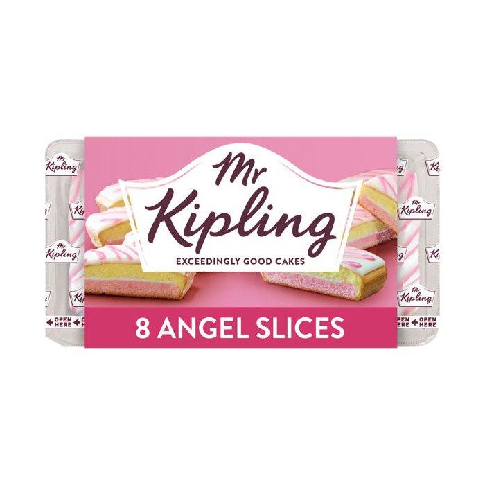 Mr Kipling Angel Cake Slices 8s 264g