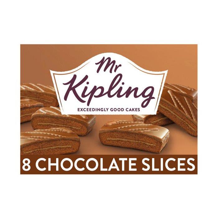 Mr Kipling Chocolate Cake Slices 8s 256g