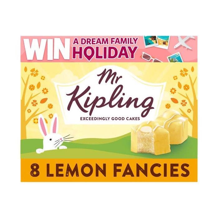 Mr Kipling Lemon Fancies Cakes 8s 216g