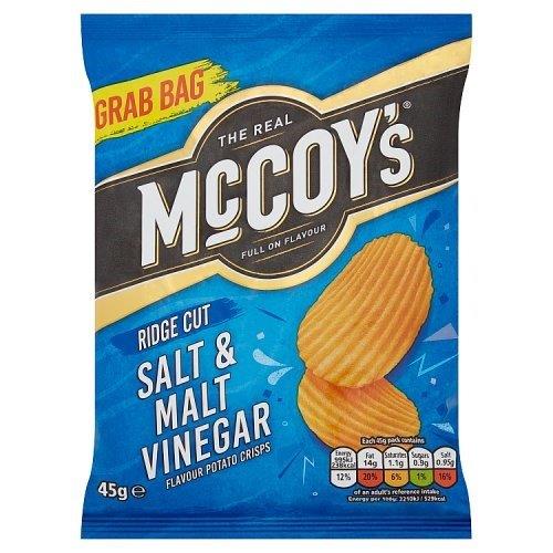 McCoys Salt & Malt Vinegar Grab Bag 45g