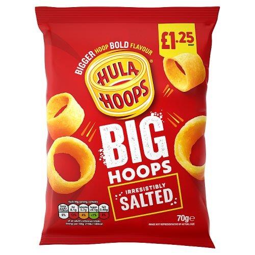 Hula Hoops Big Original PM £1.25 70g