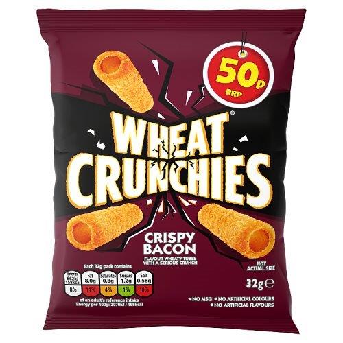 Wheat Crunchies Bacon PM 50p 32g