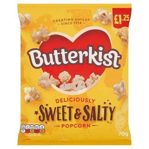 Butterkist Sweet & Salted Popcorn PM £1.25 70g