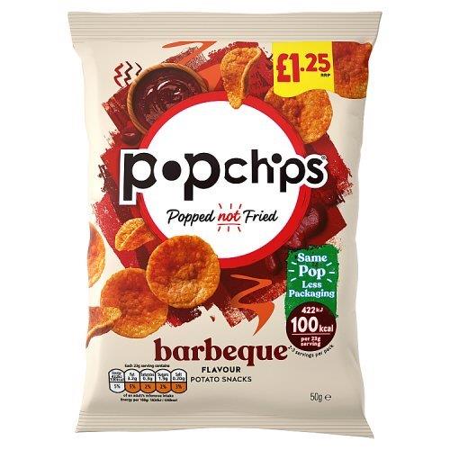 Popchips BBQ PM £1.25 50g