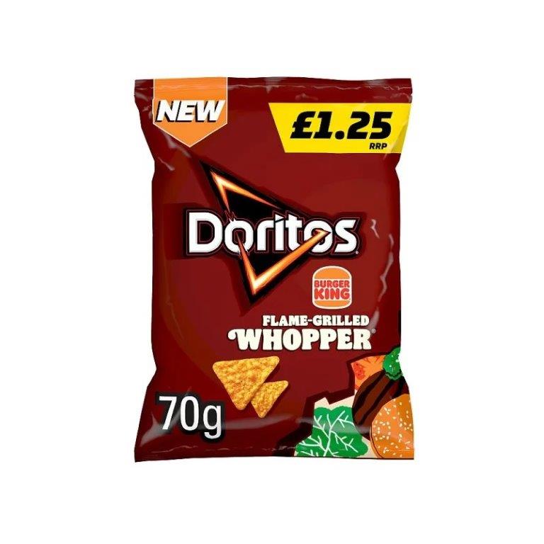 Doritos Flame Grilled Whopper PM £1.25 70g