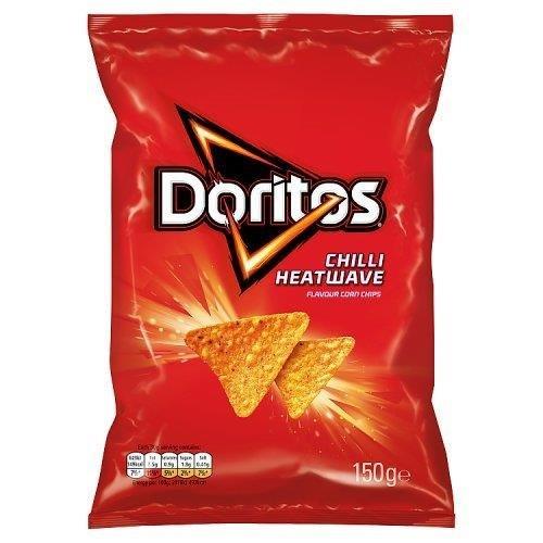 Doritos Tortilla Chips Chilli Heatwave 150g