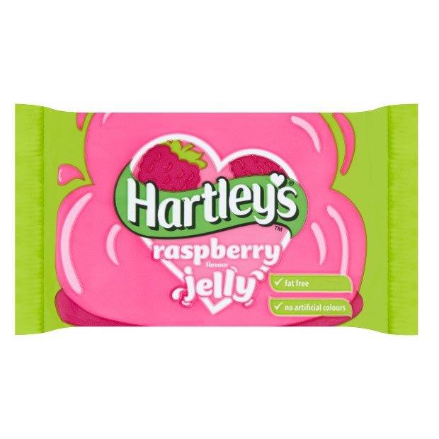 Hartleys Tablet Jelly Raspberry 135g