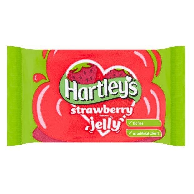 Hartleys Tablet Jelly Strawberry 135g