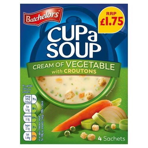 Batchelors Cup A Soup Cream Of Vegetables PM £1.75 122g