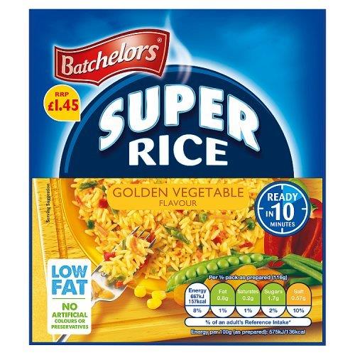 Batchelors Super Rice Gold PM £1.45 90g