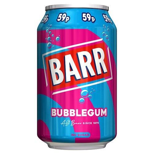 BARR Bubblegum PM 59p 330ml