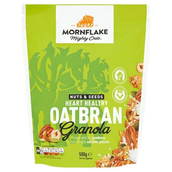 Mornflake Nut & Seed Oatbran Granola Pouch 500g