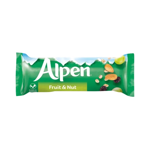 Alpen Cereal Bars Fruit & Nut 28g