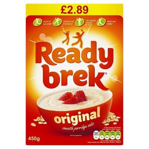 Ready Brek Original Cereals Smooth Porridge Oats PM £2.89 450g