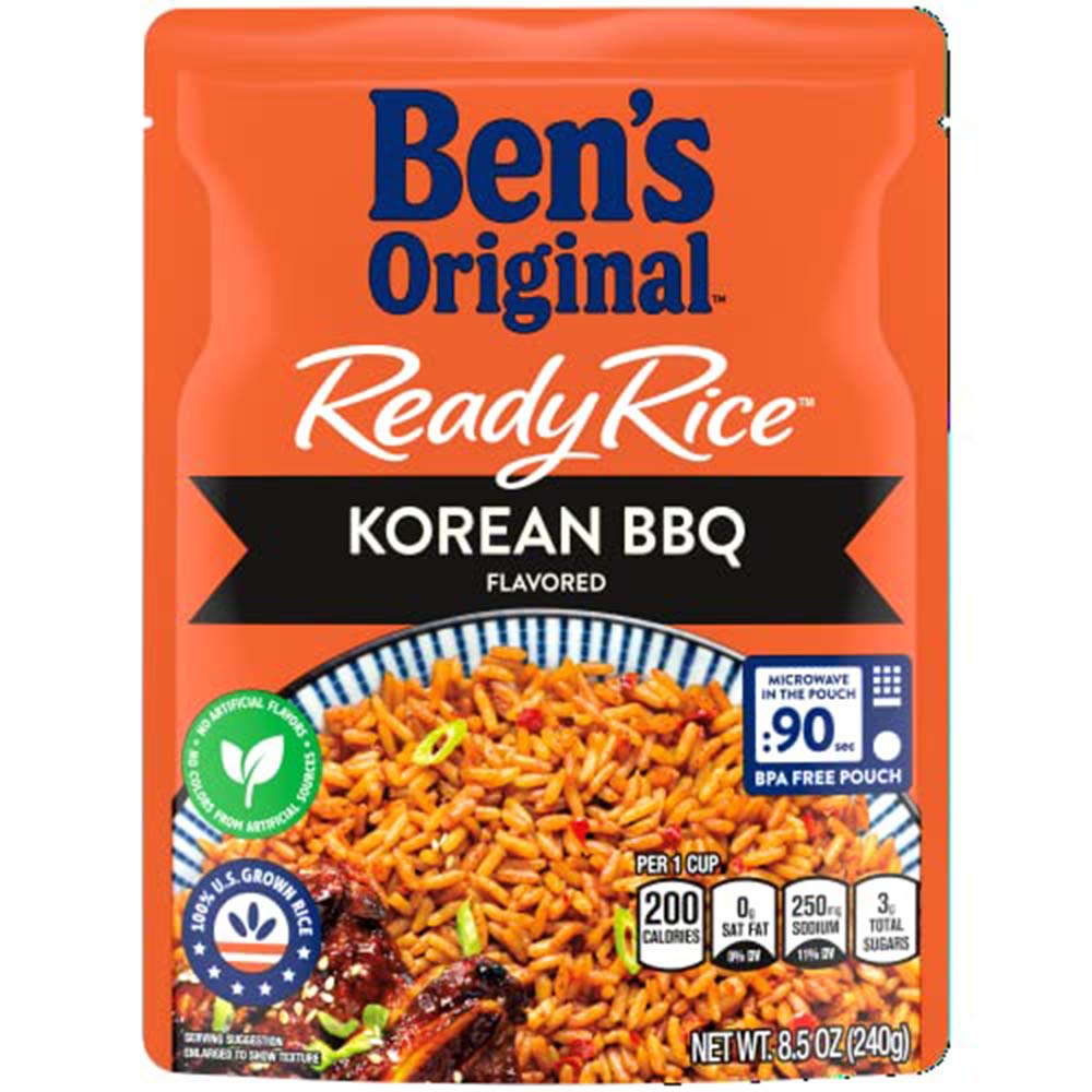 Bens Original Korean BBQ Rice Ready To Heat 250g