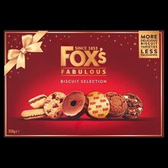 Foxs Original Classic Biscuit Bar 550g