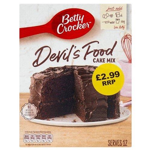Betty Crocker Devils Food Cake PM £2.99 425g