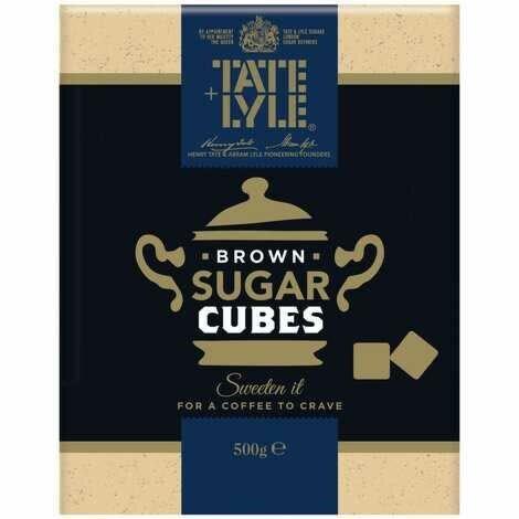 Tate & Lyle Fairtrade Brown Sugar Cubes 500g