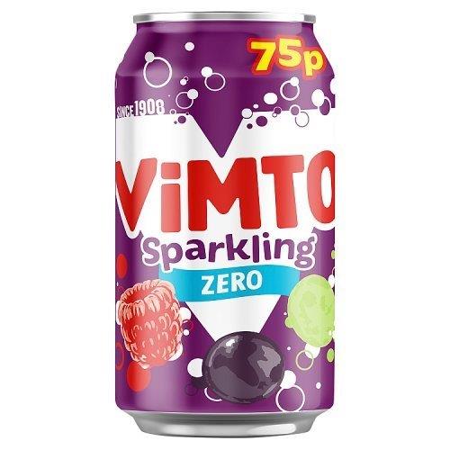 Vimto Can Zero PM 75p 330ml
