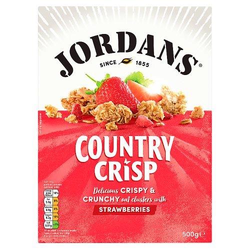 Jordans Country Crisp Strawberry 500g (HS)