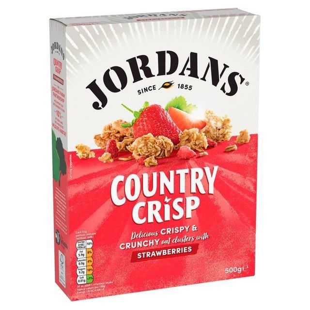 Jordans Country Crisp Strawberry PM £3.29 400g
