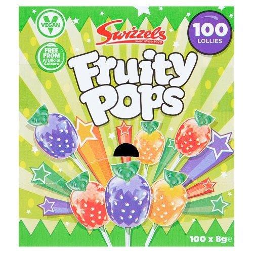Swizzels Fruity Pops Dispenser Box 100s 1.4kg