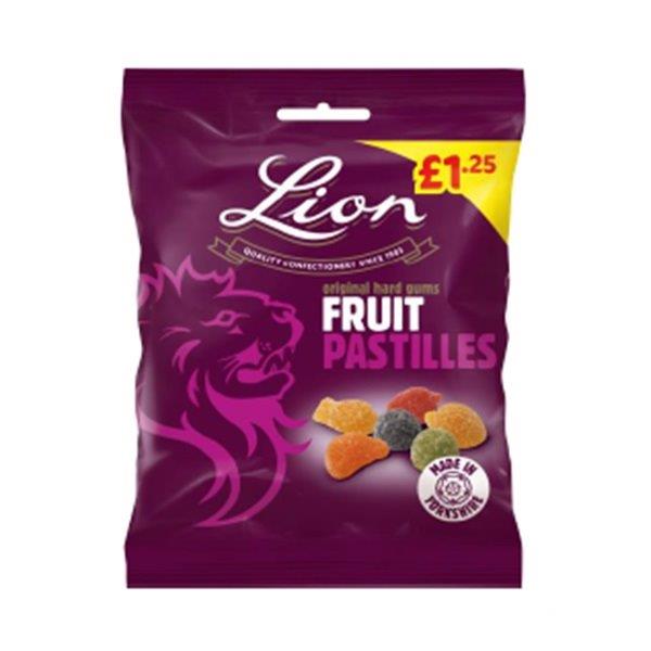 Lion Fruit Pastilles PM £1.25 130g