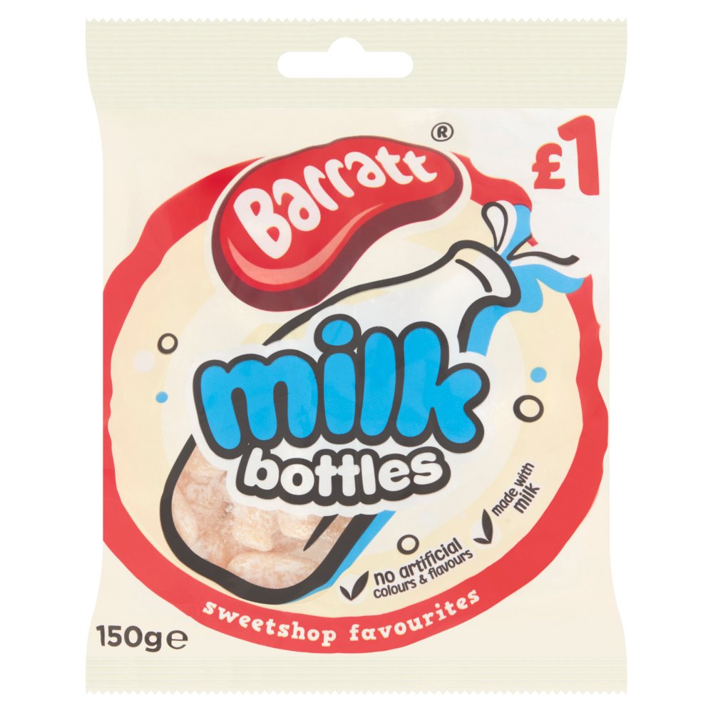 Barratt Milk Bottles PM £1 150g - check