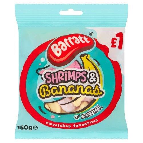 Barratt Shrimps & Bananas PM £1 150g