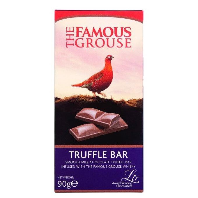 Famous Grouse Milk Chocolate And Truffle Bar 90g (Contains Alcohol)
