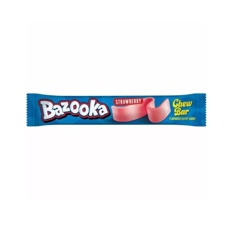 Bazooka Chew Bar Strawberry 14g