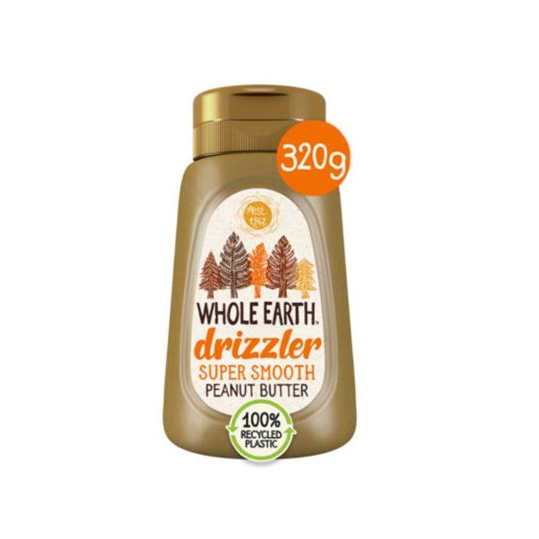 Whole Earth Smooth Peanut Butter Drizzler 320g