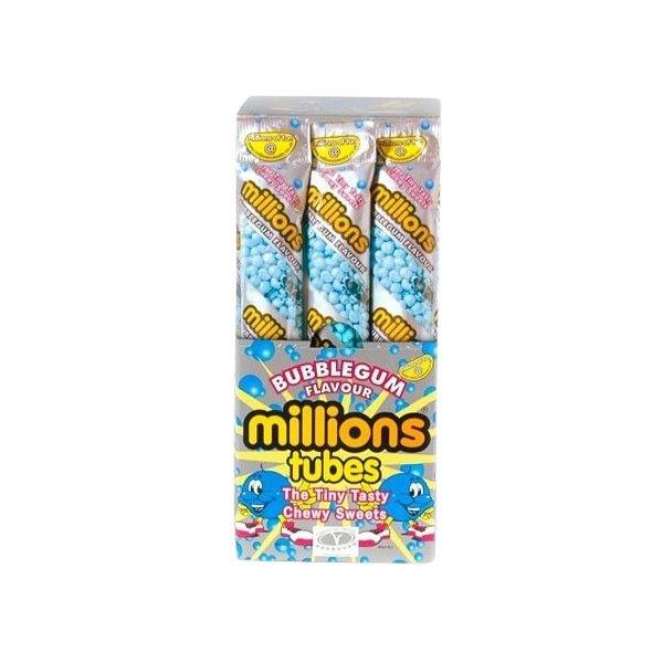 Millions Bubblegum Tubes 55g