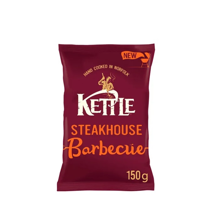 Kettle Chips Steak House Bbq 150g