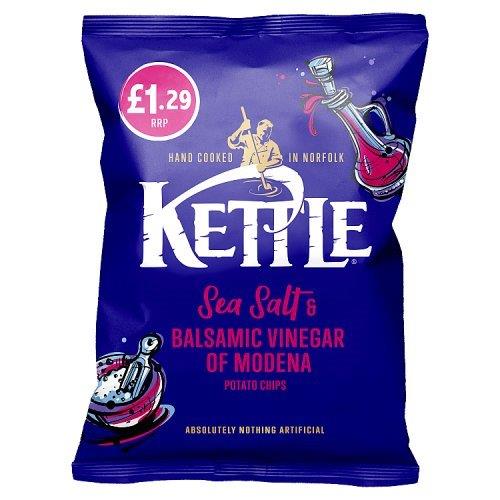 Kettle Chips Sea Salt & Balsamic Vinegar PM £1.29 80g