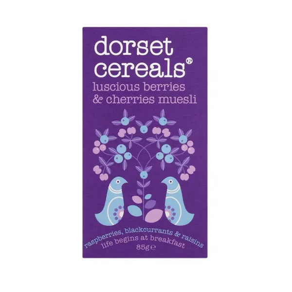 Dorset Cereals Luscious Berry & Cherry Muesli 85g