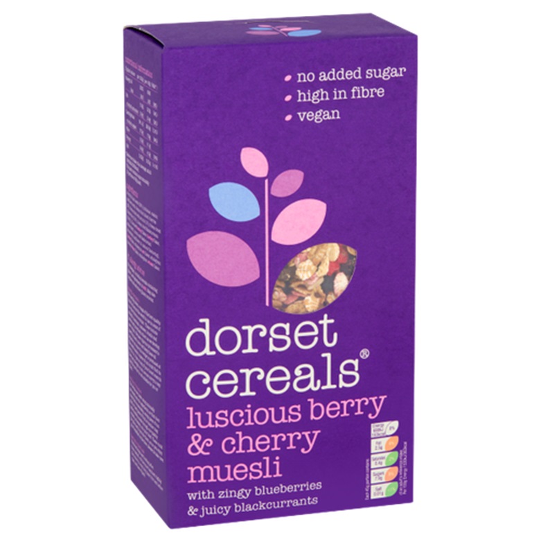 Dorset Berries & Cherries Muesli 650g