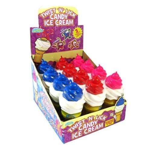 Crazy Candy Factory Twist n Lick Candy Ice Cream 25g